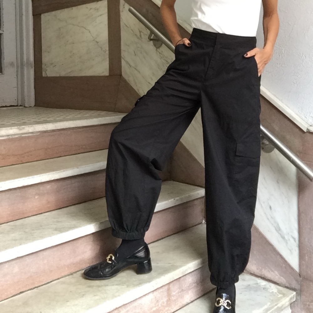 ATM Anthony, Thomas Melillo, lightweight cotton cargo pants black size 2 nwt